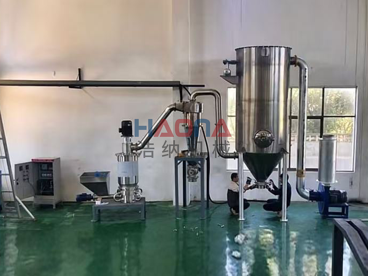 气流粉碎机的工作原理